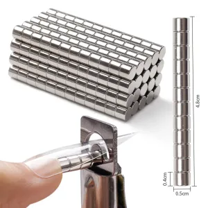 12Pc/Box Round Nail Art Magnets - Styling and Sizing Tool