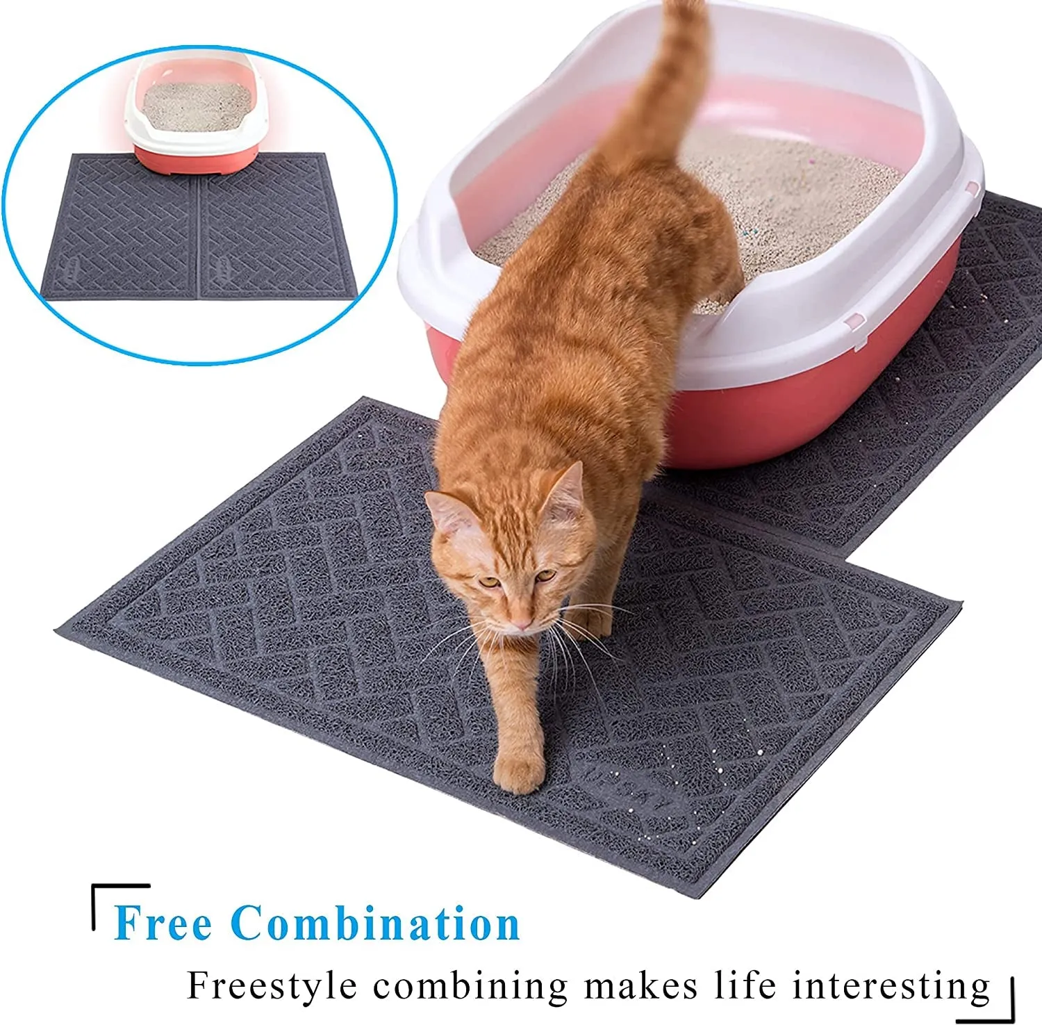 2 Set of Cat Litter Pads