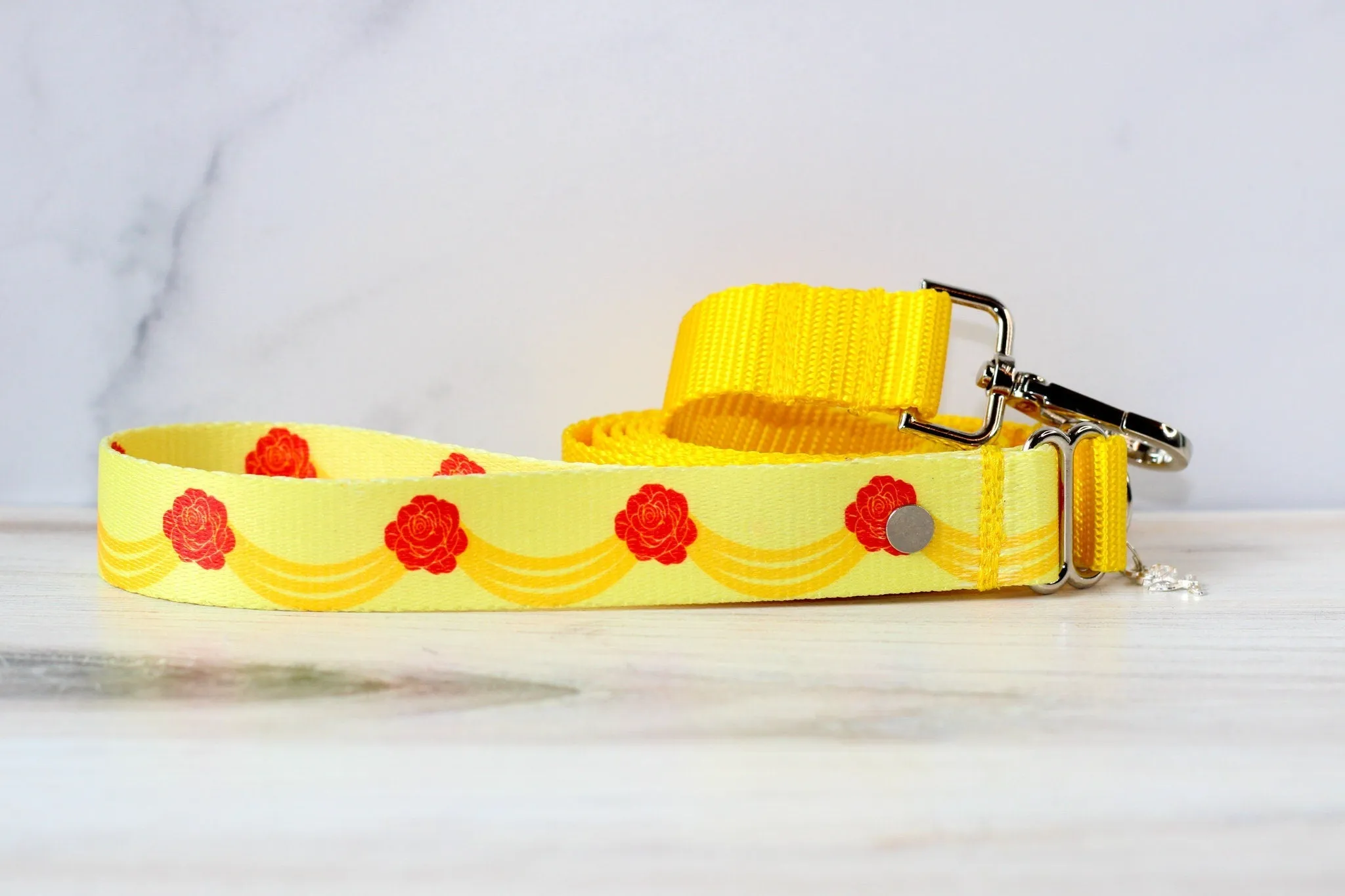 Beauty and the Beast dog, Dog leash , Belle's dress , Belle , Disney princess , Disney dog , Beauty and the beast dog leash