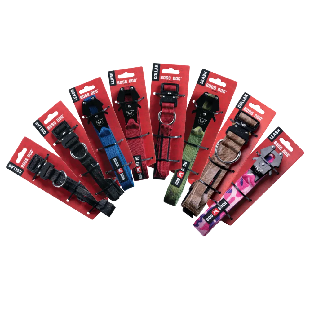 Boss Dog Tactical Pink Collar