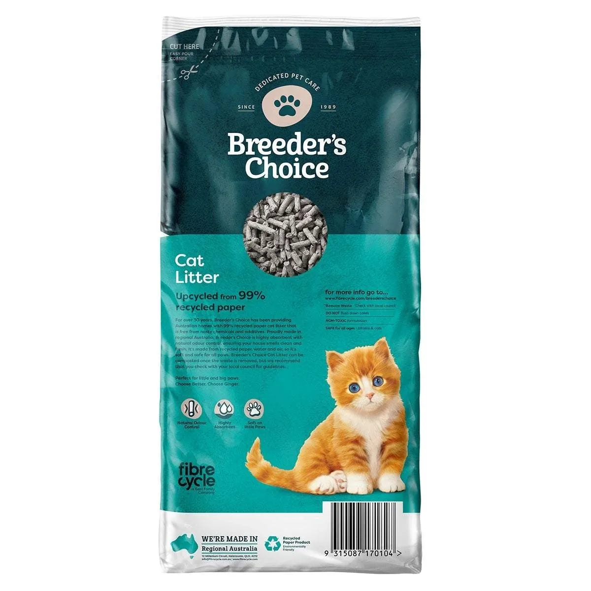 Breeders Choice Cat Litter 30L^^^