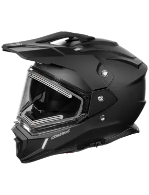 Castle X CX200 Heated Electric Shield Snowmobile Helmet