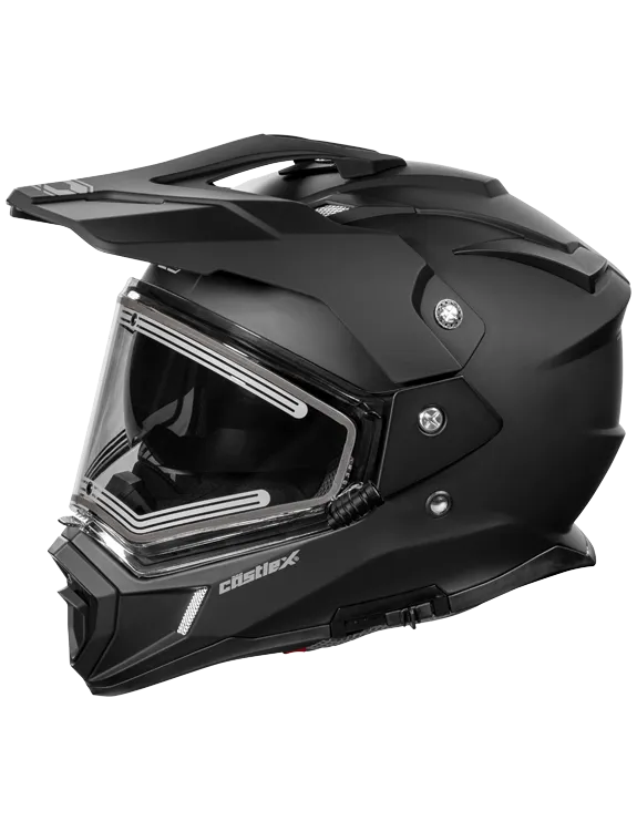 Castle X CX200 Heated Electric Shield Snowmobile Helmet