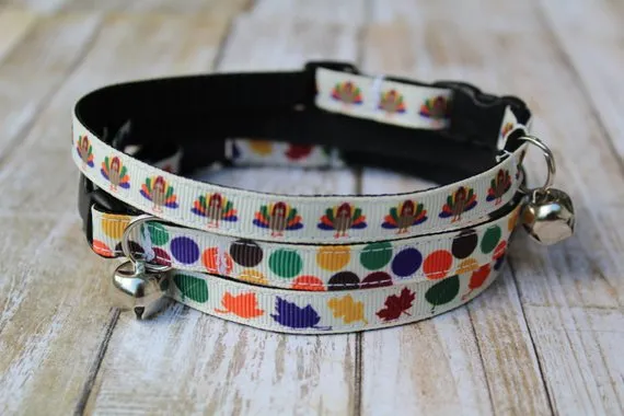 Fall Cat Collars