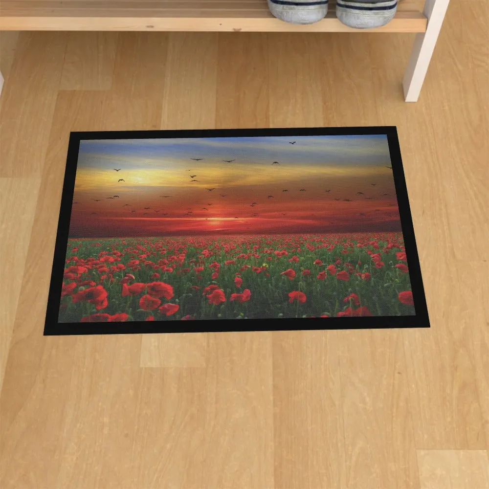 Floor Mats - Poppy Fields