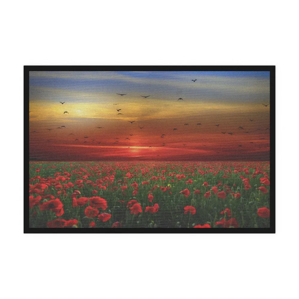 Floor Mats - Poppy Fields