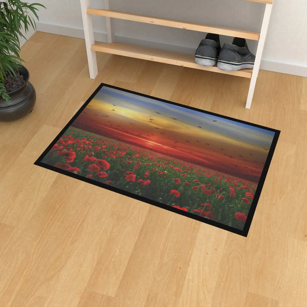 Floor Mats - Poppy Fields