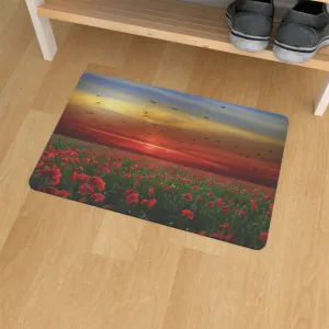 Floor Mats - Poppy Fields