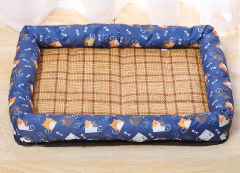 Four seasons universal rattan mat for pets