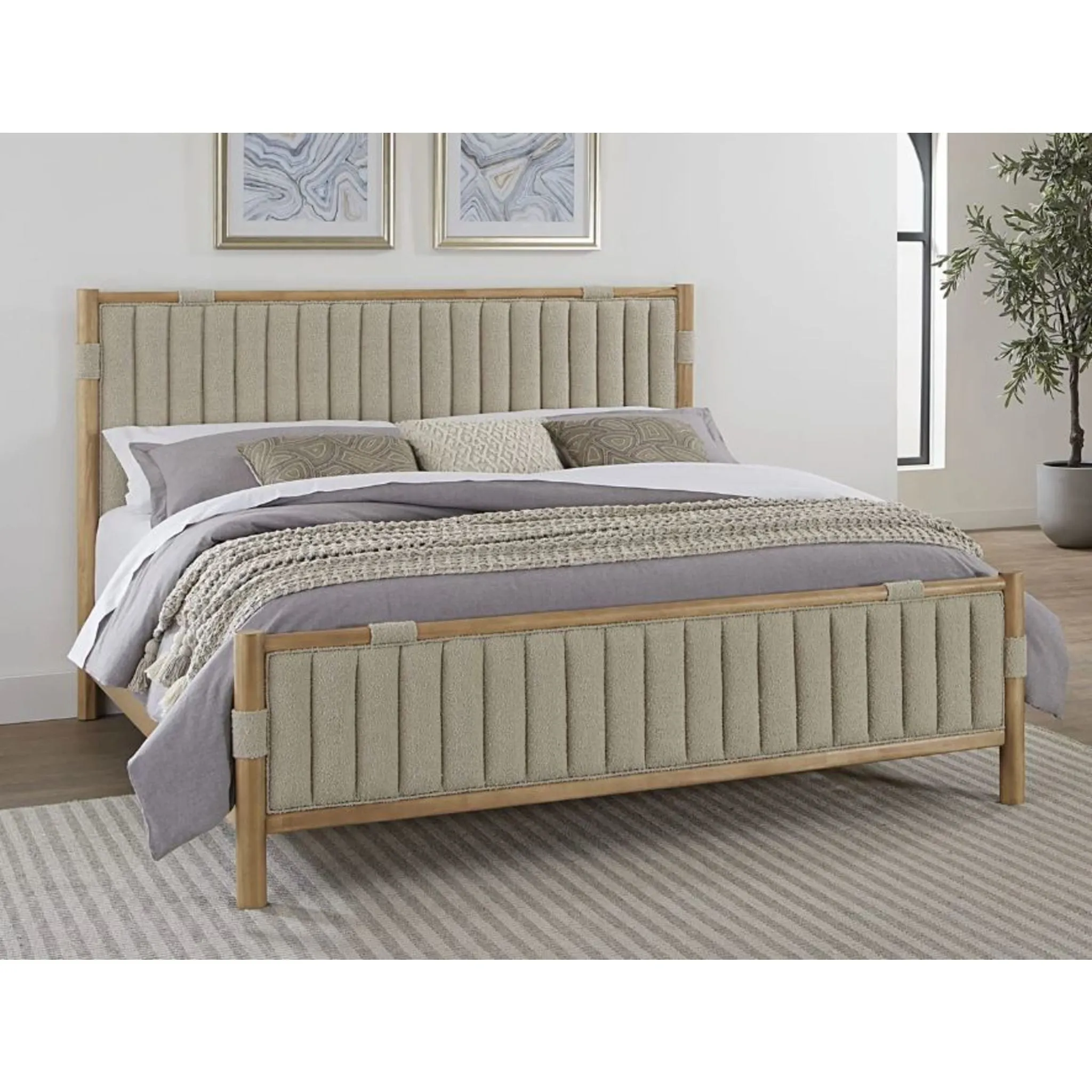 Furano Platform Bed - Ginger