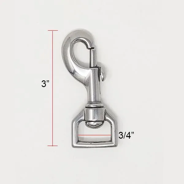 GSS - 3/4" Stainless Steel Swivel Bolt Snap