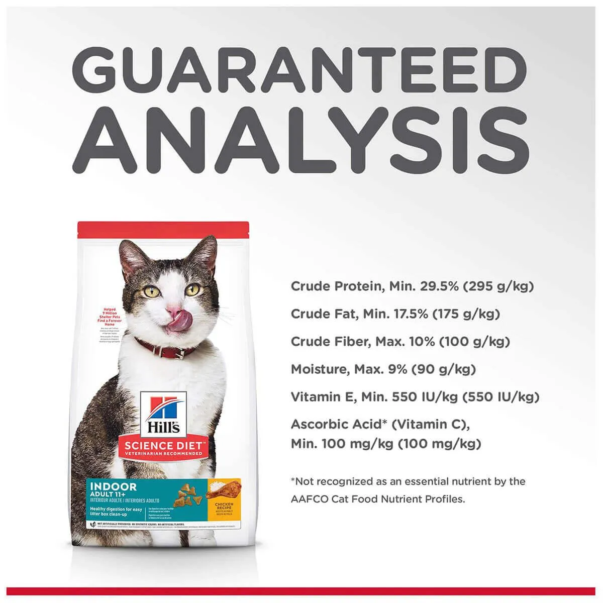 Hill's Science Diet Indoor 11  Senior Dry Cat Food