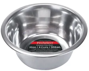 HiLo ZW150 32/5661 Pet Feeding Dish, S, 1 qt Volume, Stainless Steel :EA: QUANTITY: 1