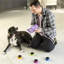 Hunger for Words Talking Buttons Starter Set - Recordable Buttons to Teach Your Dog to Communicate, Dog Training Games