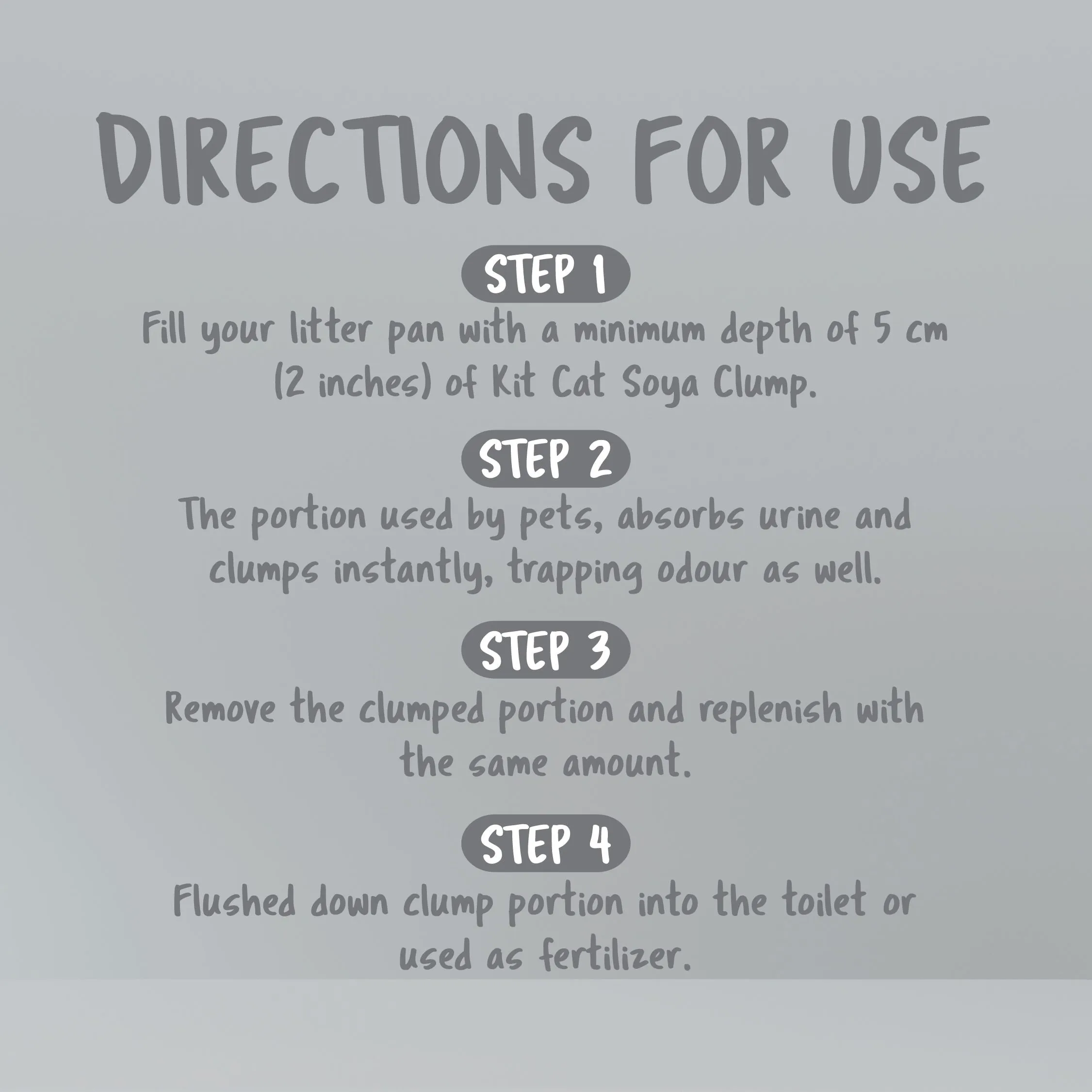 Kit Cat Soya Clump Cat Litter - Charcoal (7L)