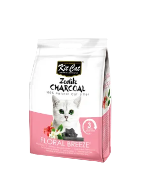 Kit Cat Zeolite Charcoal Floral Breeze 4kg