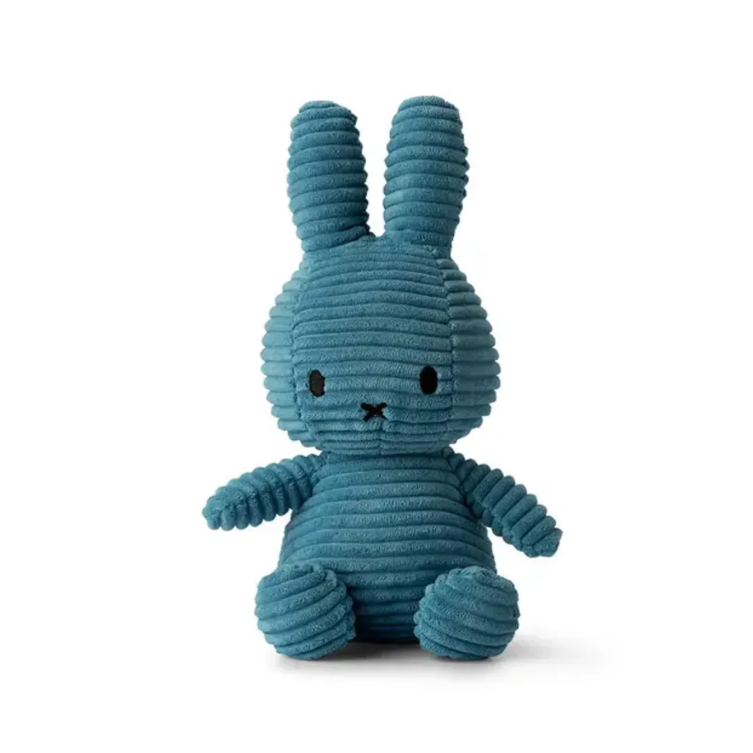 Miffy Sitting Corduroy 9" Plush Toy by Bon Ton Toys