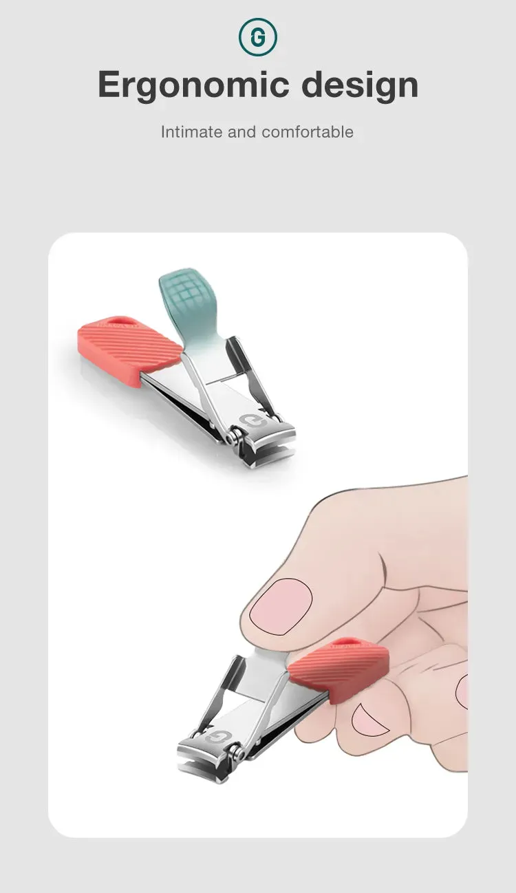 MR.GREEN Compact Foldable Key Chain Medical-Grade Nail Clippers