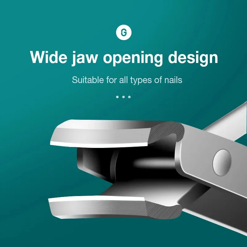 MR.GREEN Ultra-Thin Wide Jaw Travel Nail Clipper