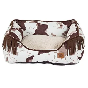 Mutt Nation Pet Bed - Miranda Lambert - Cowhide - Small - SALE