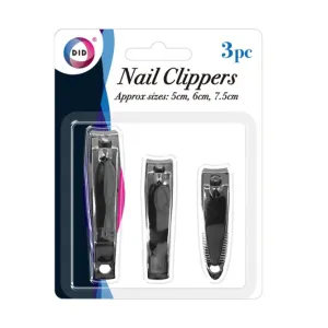 Nail Clippers 3pk