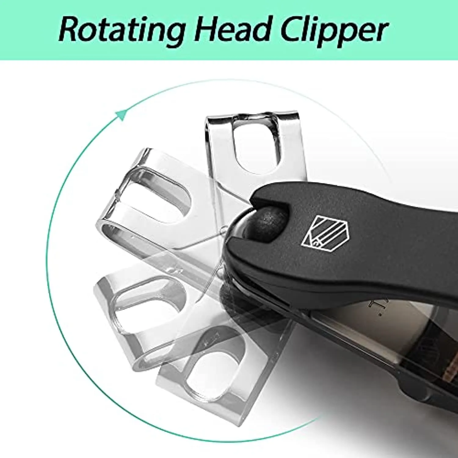 Nail Clippers Toenail Clipper Set STEINDER Easy Grip 360 Rotary fingernail Clippers (Fingernail Clippers   Toenail Clippers) for Thick Toe Nail Clippers Set Toe Nail Clippers for Men & Seniors