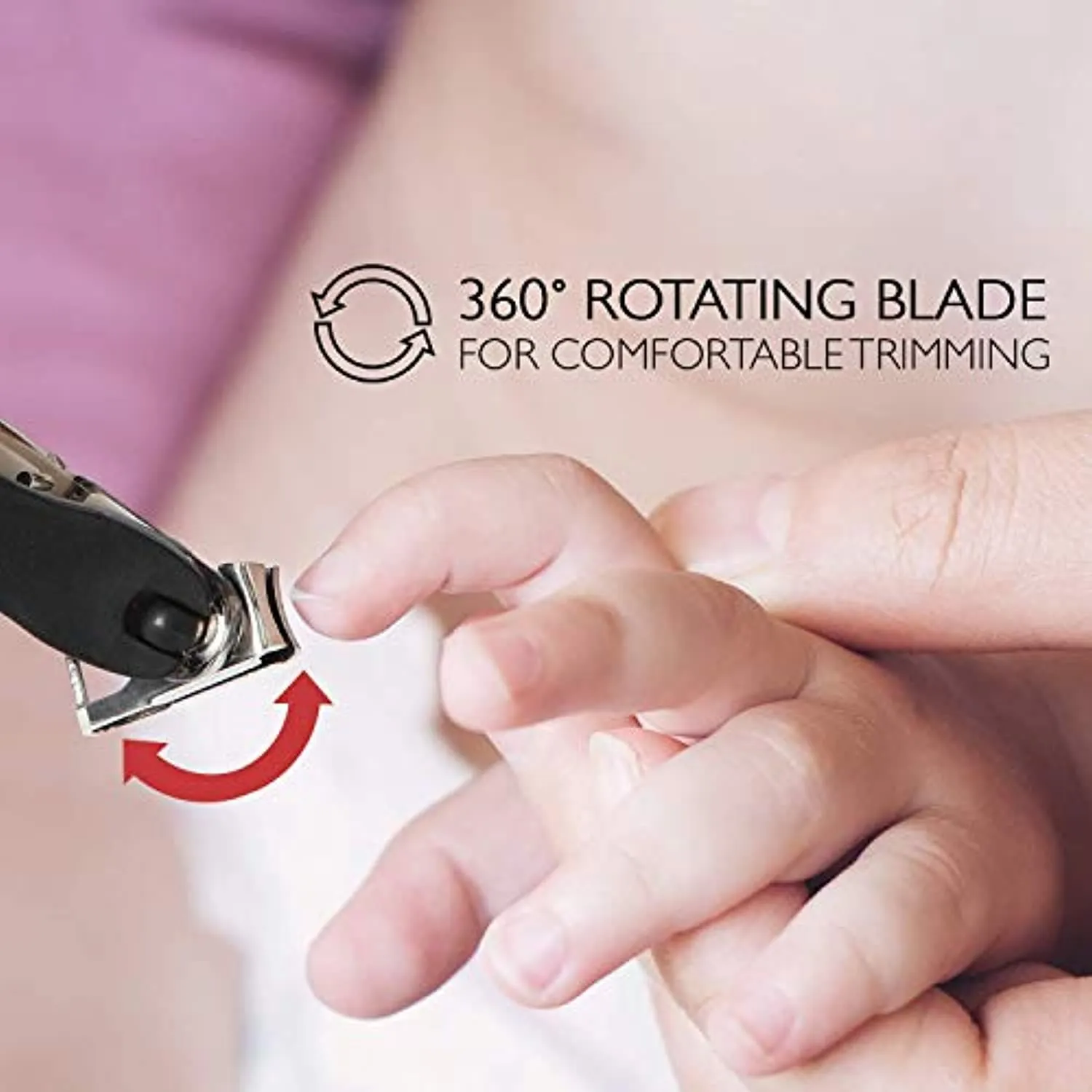 Nail Clippers Toenail Clipper Set STEINDER Easy Grip 360 Rotary fingernail Clippers (Fingernail Clippers   Toenail Clippers) for Thick Toe Nail Clippers Set Toe Nail Clippers for Men & Seniors