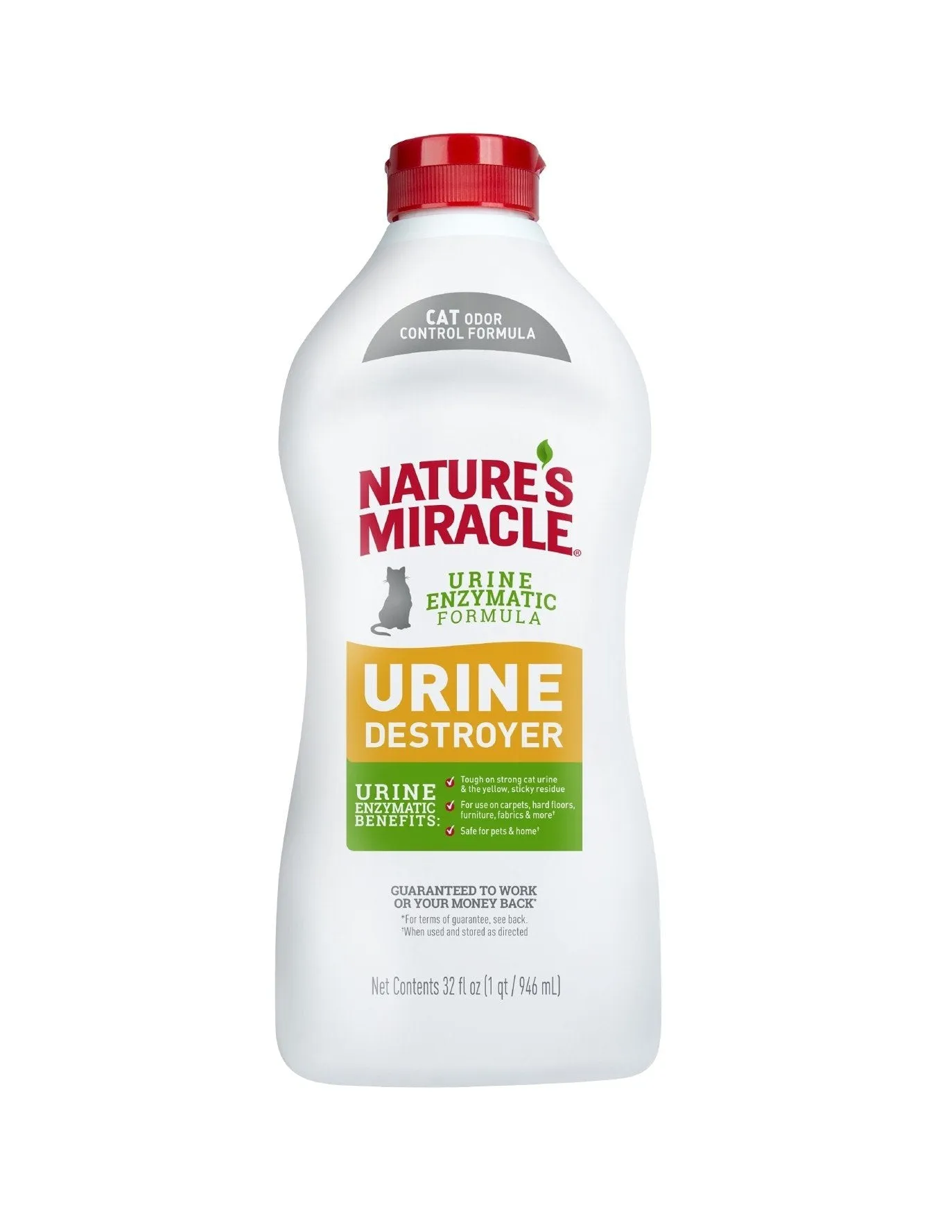 Nature's Miracle Urine Destroyer Plus Spray For Cat 32oz