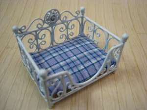 Pet Bed, Blue Material