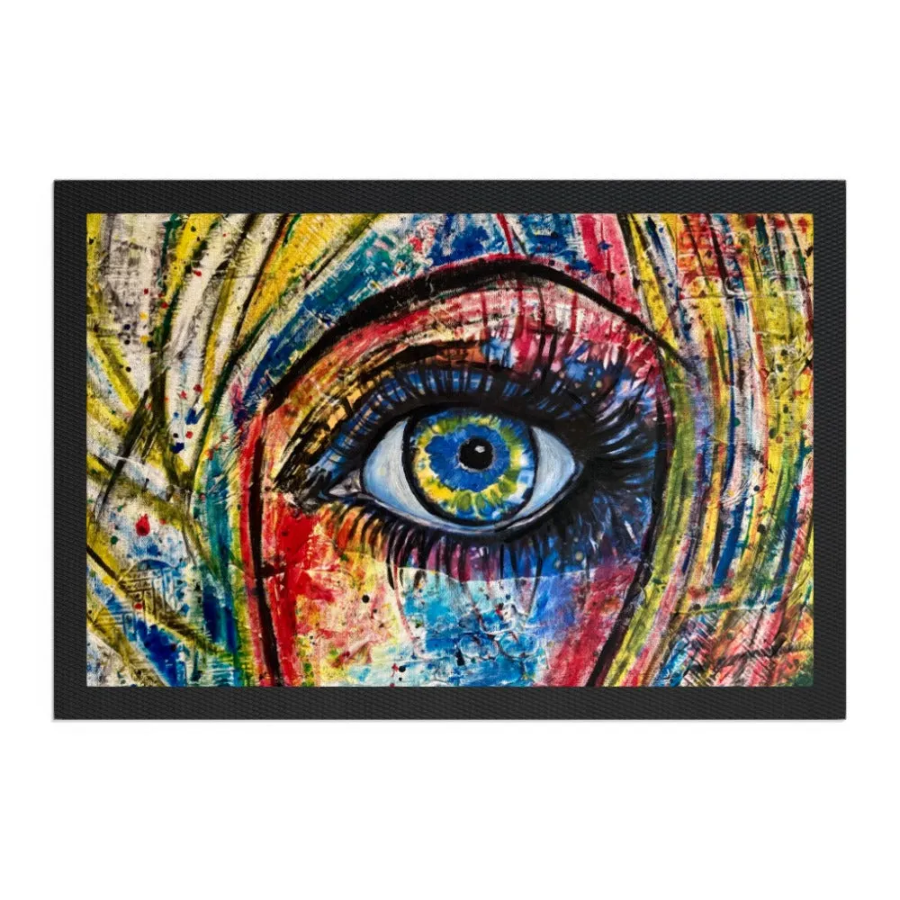 Pet Bowl Mats - Eye