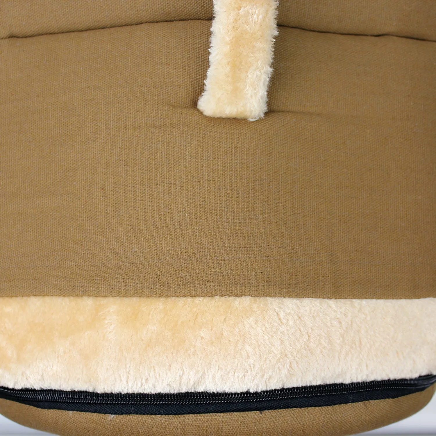Pet Dog House Kennel Soft Igloo Beds Cave Cat Puppy Bed Doggy Warm Cushion Fold