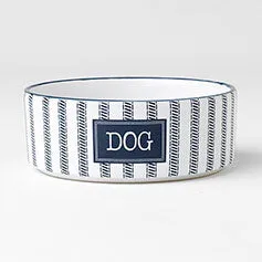 PetRageous Country Blue Dog 5" White/Navy
