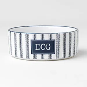 PetRageous Country Blue Dog 5" White/Navy