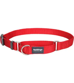 Red Dingo Martingale Choke Prevention Dog Collar (Red)