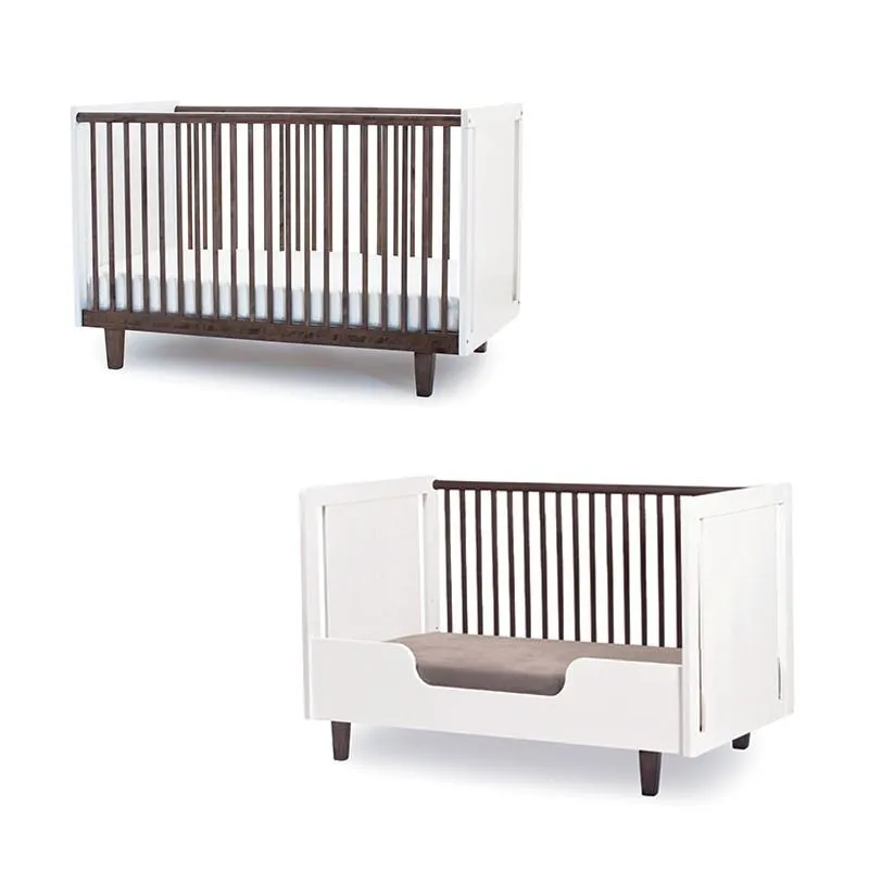 Rhea Crib Toddler Bed Conversion Kit - White by Oeuf