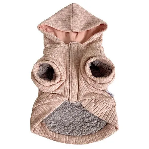 Ribbed Fleece Hoodie from FouFou Brands