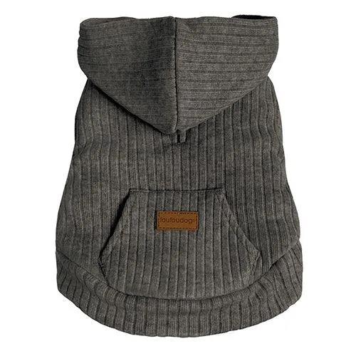 Ribbed Fleece Hoodie from FouFou Brands