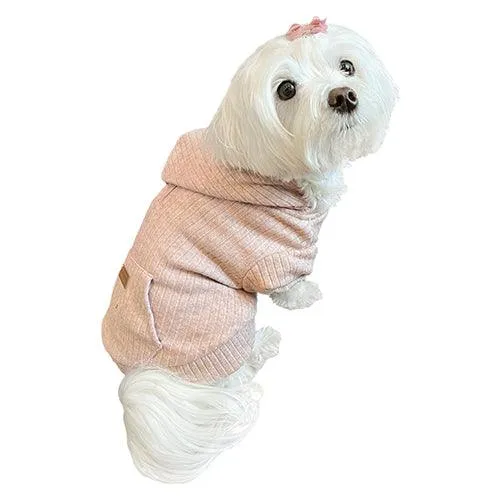 Ribbed Fleece Hoodie from FouFou Brands