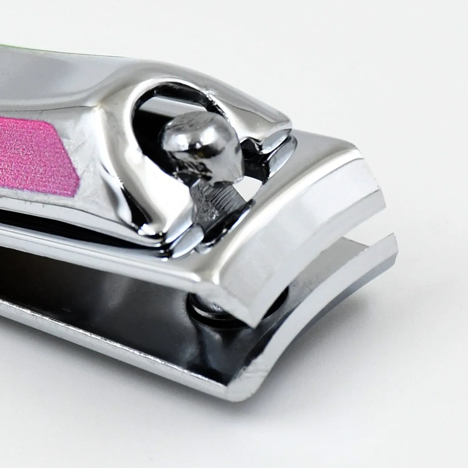 Stainless Steel Folding Nail Clippers with Nail File (1pc)