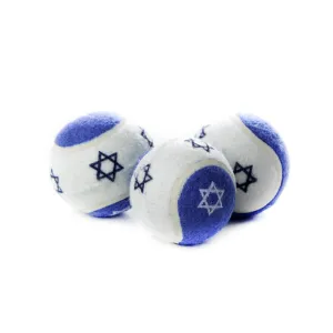 Star of David Tennis Ball Dog Judaica Toy