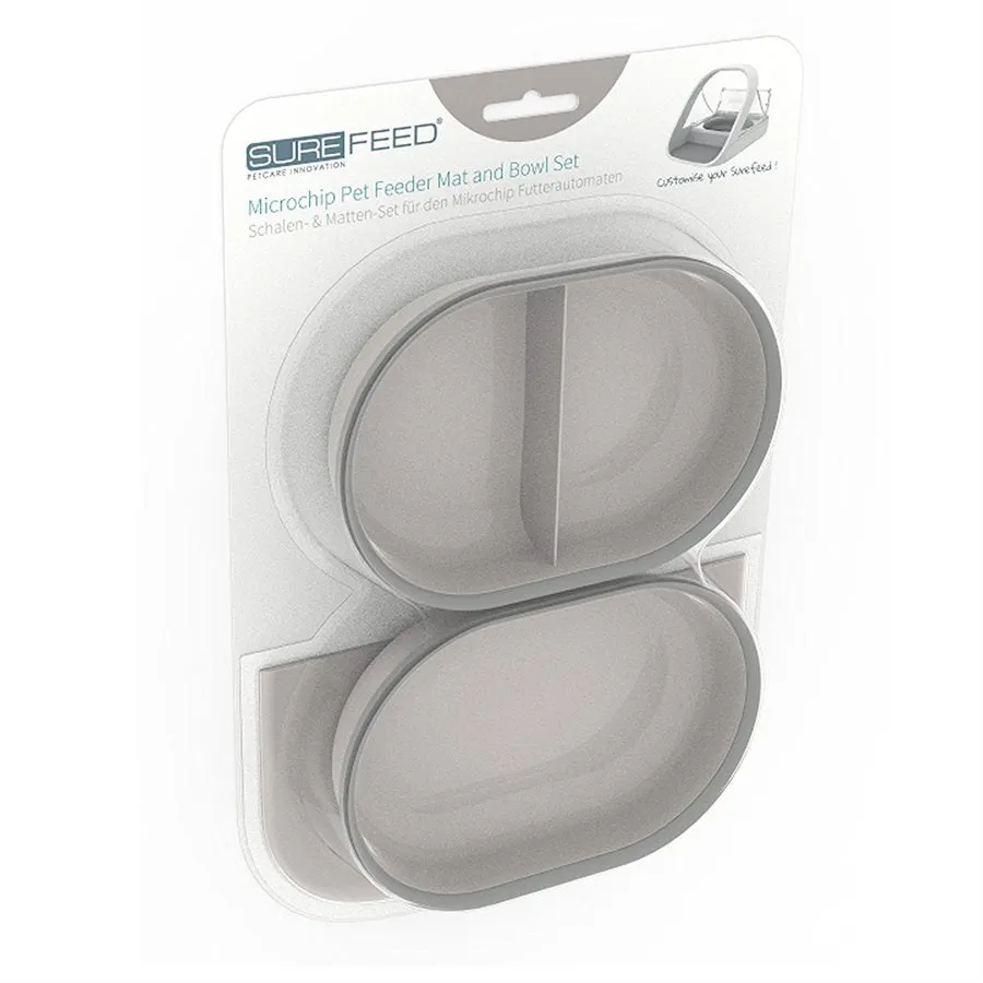 SureFeed Feeder Mat & Bowl Set Blue