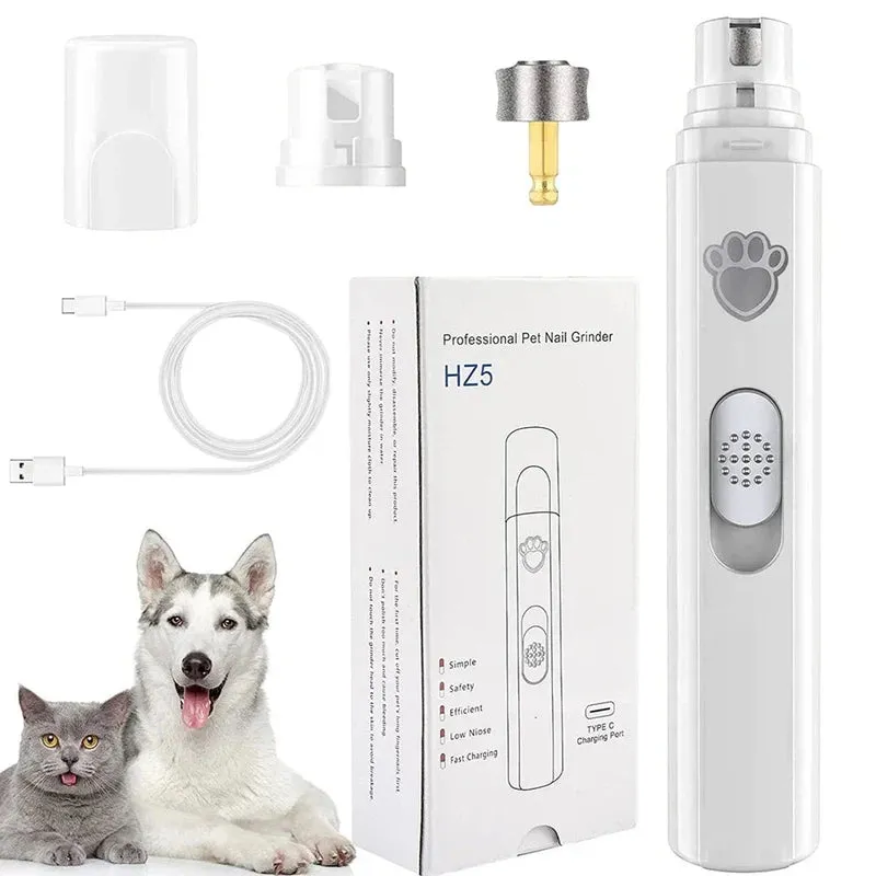 USB Rechargeable Electric Dog Nail Grinder