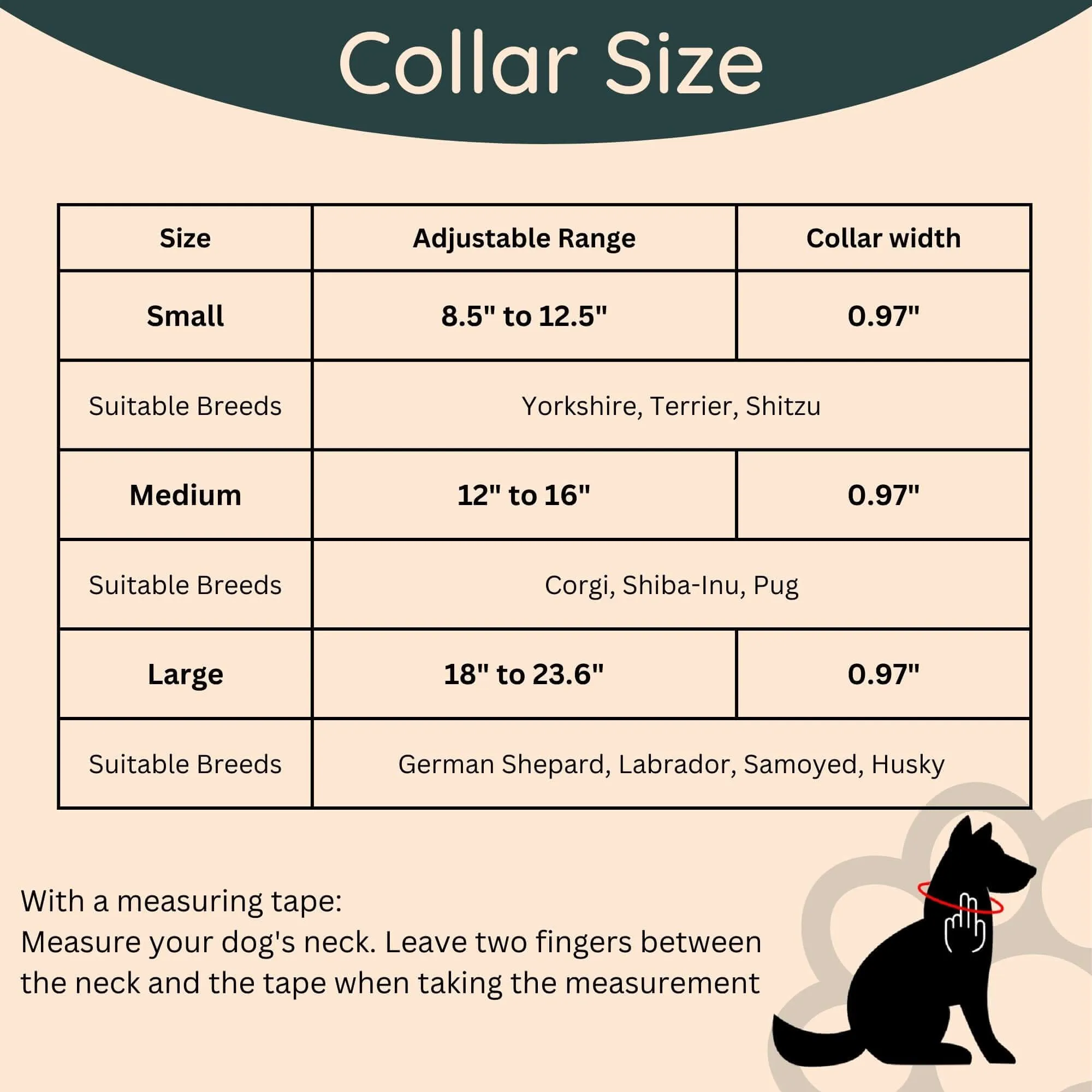 Waterproof Dog Collar