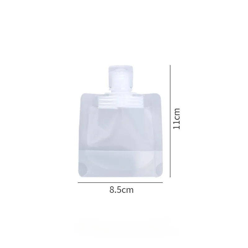 Wholesale PET Travel Packaging Bags for Cosmetics