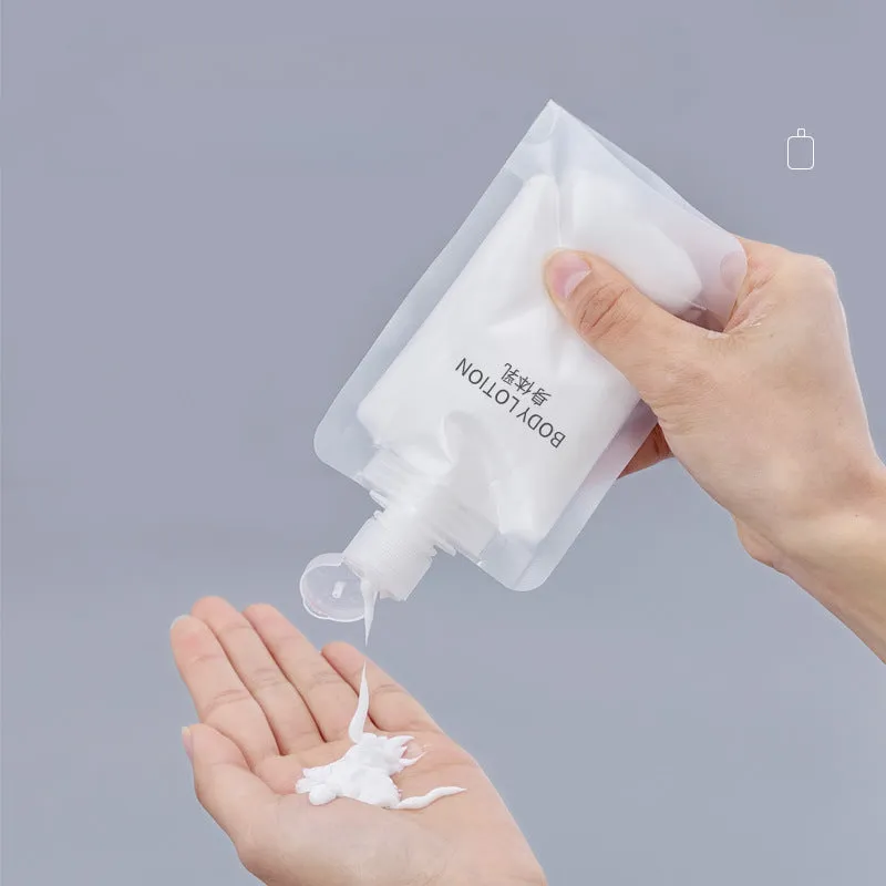 Wholesale PET Travel Packaging Bags for Cosmetics