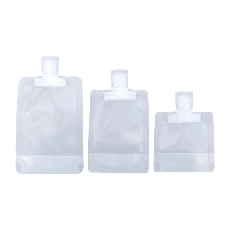 Wholesale PET Travel Packaging Bags for Cosmetics