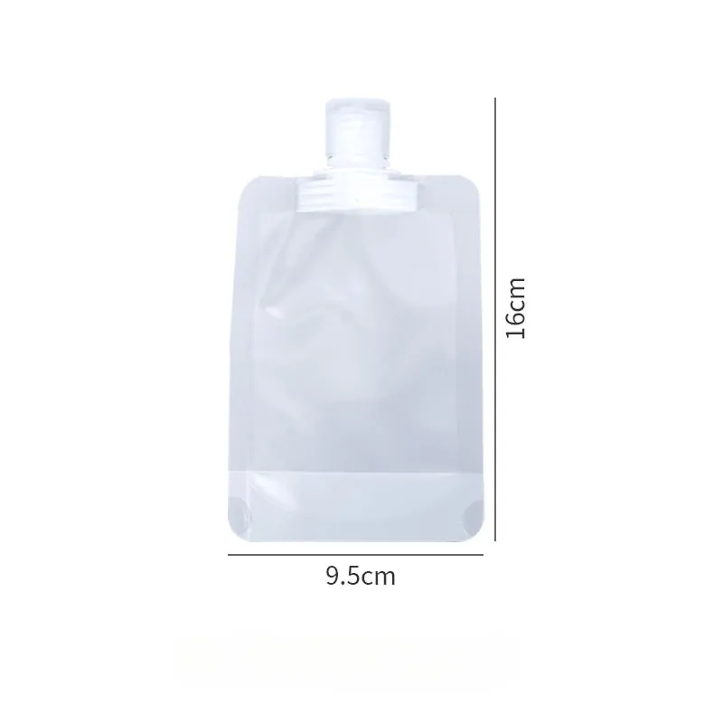 Wholesale PET Travel Packaging Bags for Cosmetics