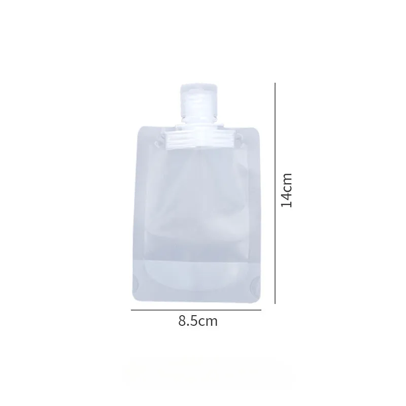 Wholesale PET Travel Packaging Bags for Cosmetics