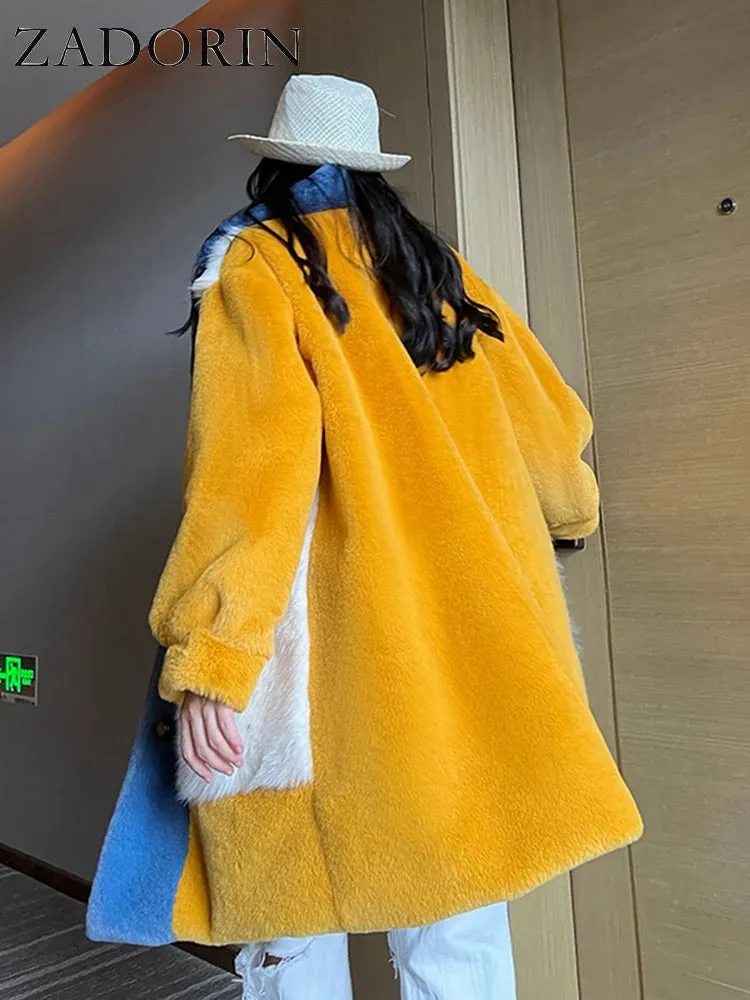 ZADORIN Winter Faux Fur Jackets
